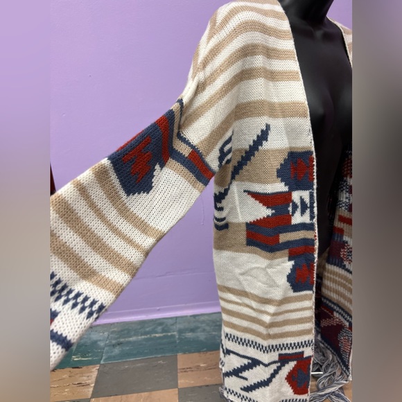 Full Tilt colorwork knit cardigan - Picture 3 of 6